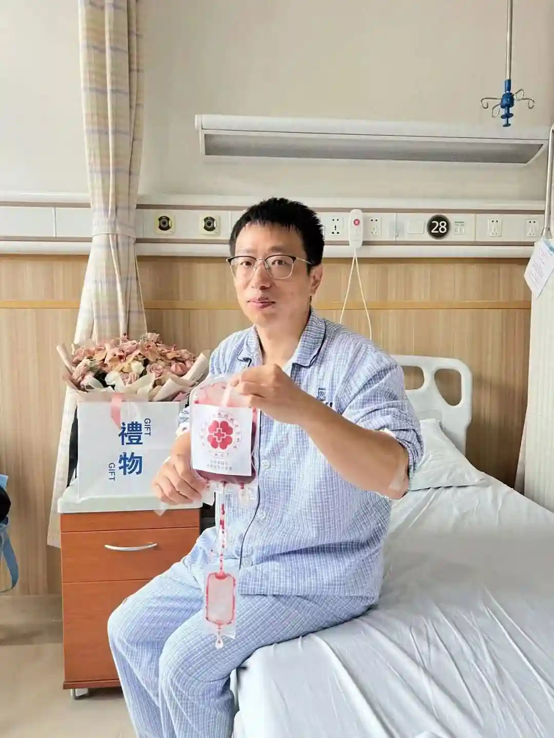 38岁的他成为松江区第45例造血干细胞捐献者