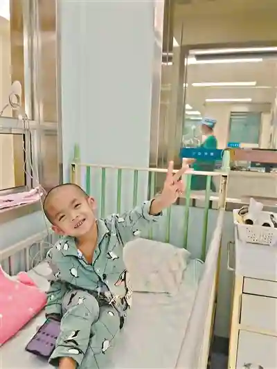 骨髓跨海峡 男童盼新生